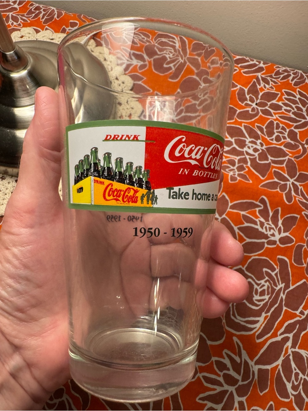 Coca Cola 1950-1959 Glass Coca Cola In Bottles Take Home A Case